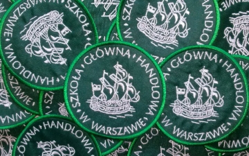 Naszywki na zamówienie dla SGH